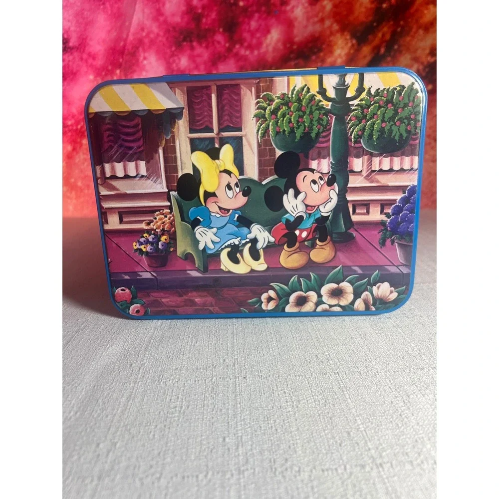 Vintage Disney World Taffy Tin Hudson-Scott Mickey Snow White Goofy Carlisle UK